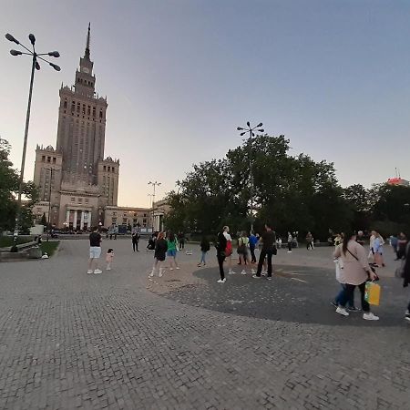 Apartamento Centrum Zlote Tarasy Metro Rondo Onz Balkon Varsovia Exterior foto